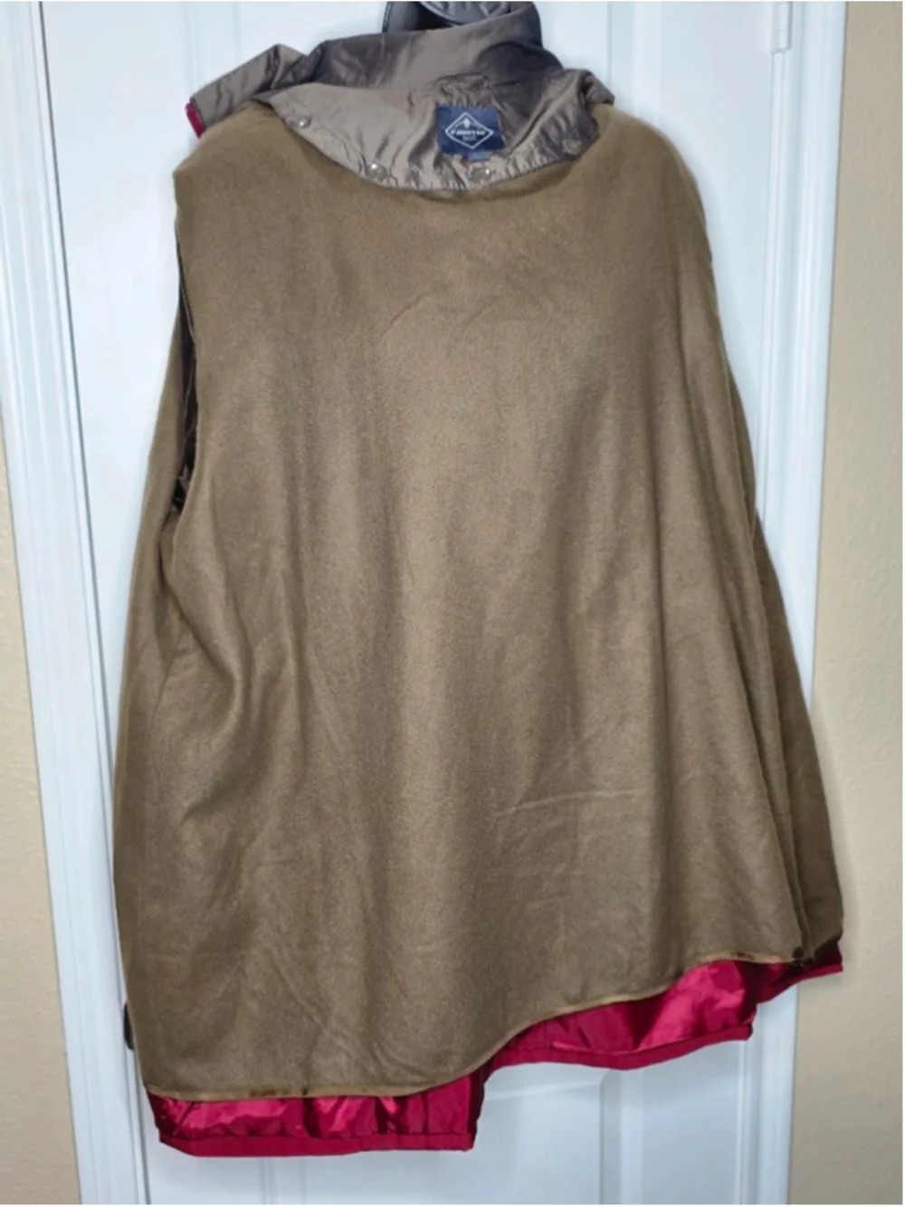 St. John's Bay Red & Gray Utility Jacket Women’s Plus Size 2X - Picture 4 of 7